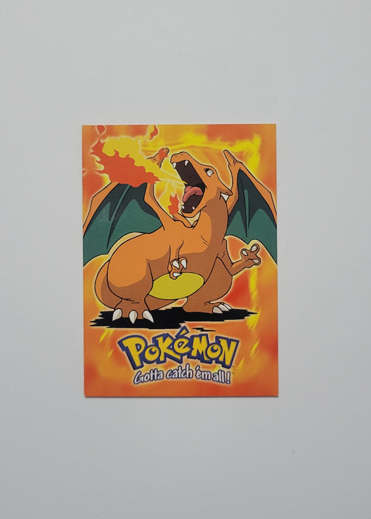 Charizard #E6 - Pokemon 1999 Topps Movie Evolution