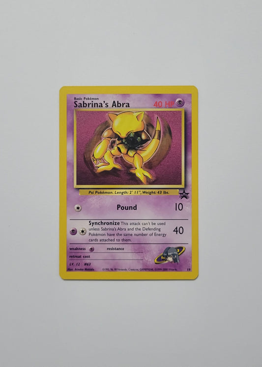 Sabrina's Abra 19 - Black Star Promo