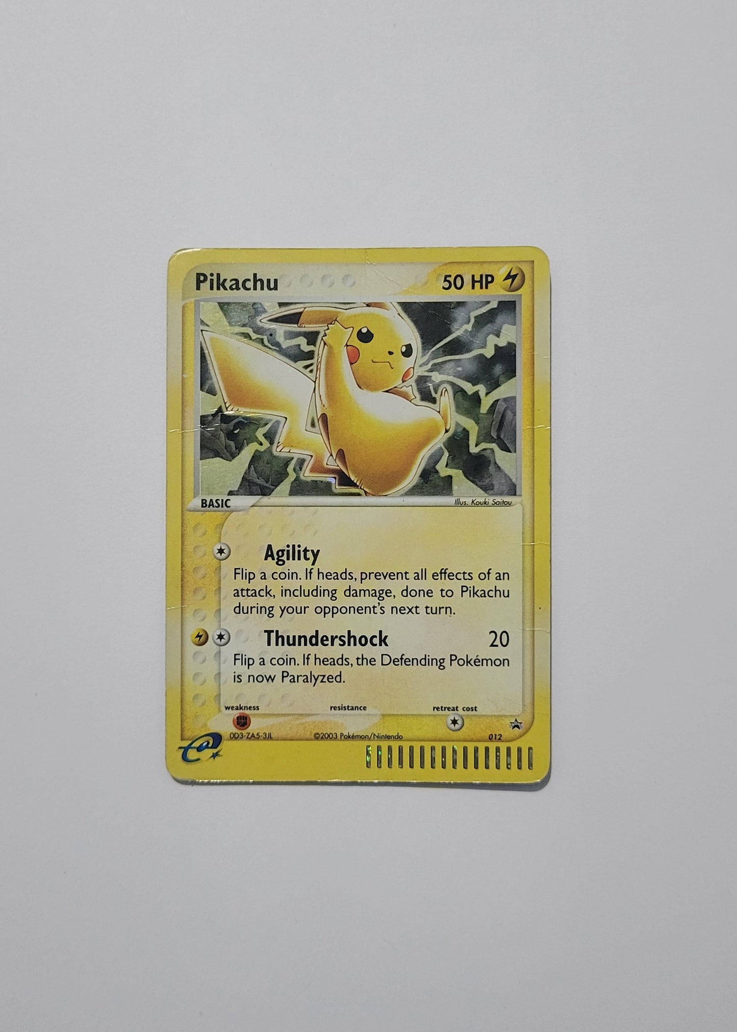 Pikachu 012 - Black Star Promo
