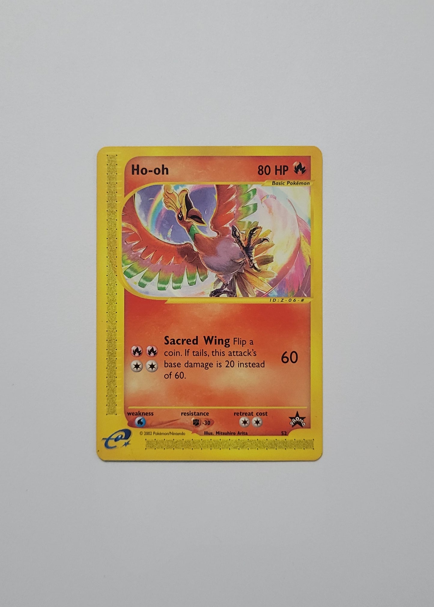 Ho-Oh 52 - Black Star Promo