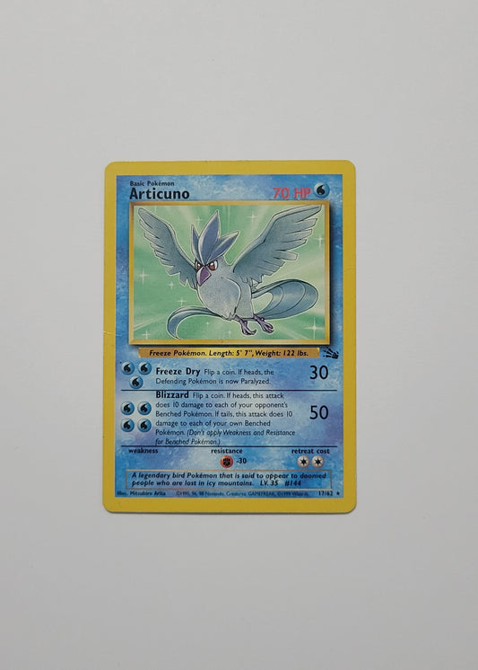 Articuno 17/62 (Non-Holo) - Fossil