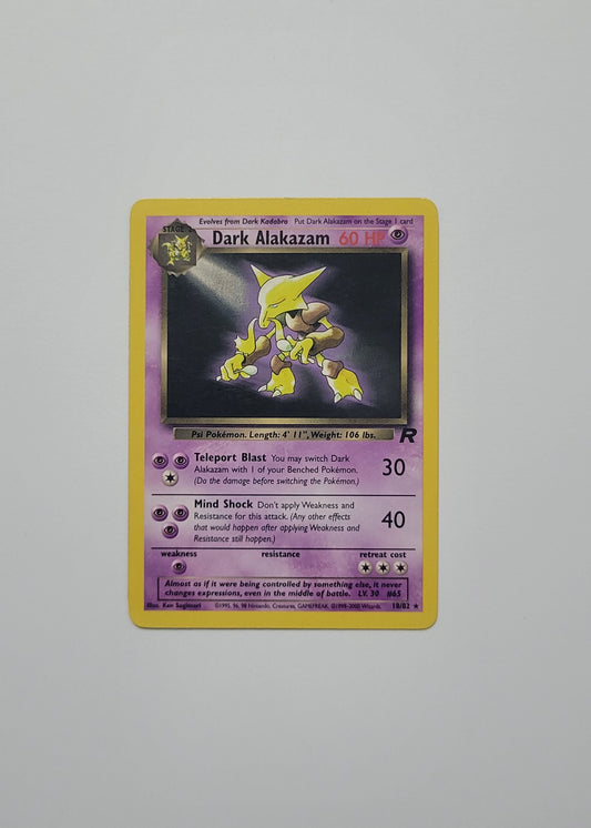 Dark Alakazam 18/82 - Team Rocket