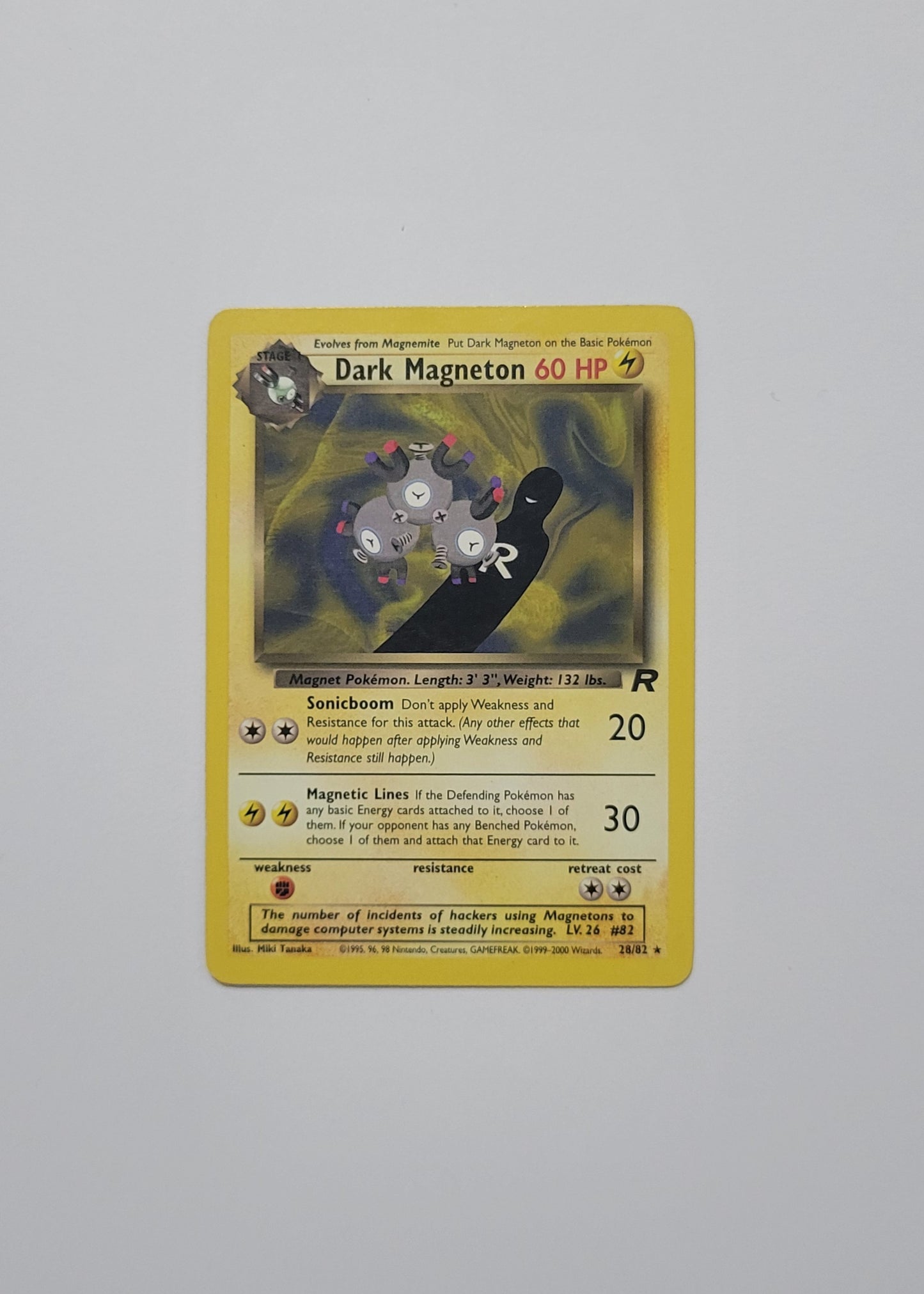 Dark Magneton 28/82 - Team Rocket