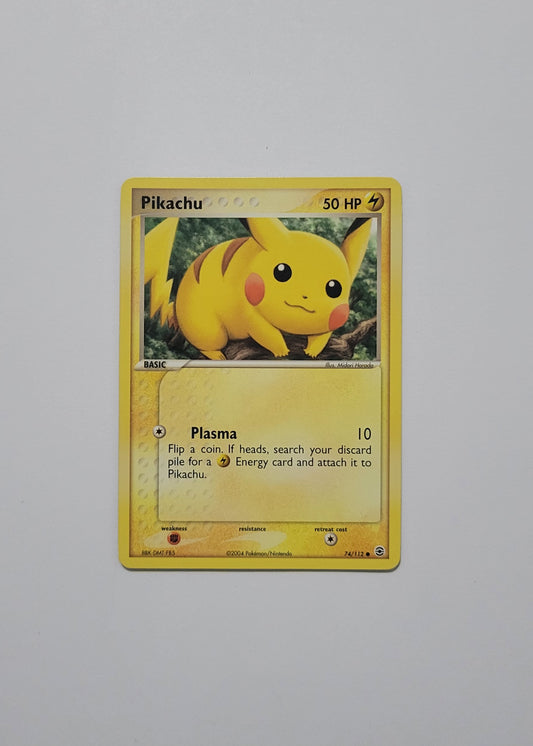 Pikachu 74/112 (Non-Holo) - EX FireRed & LeafGreen