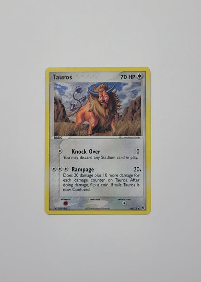 Tauros 16/112 (Holo) - EX FireRed & LeafGreen