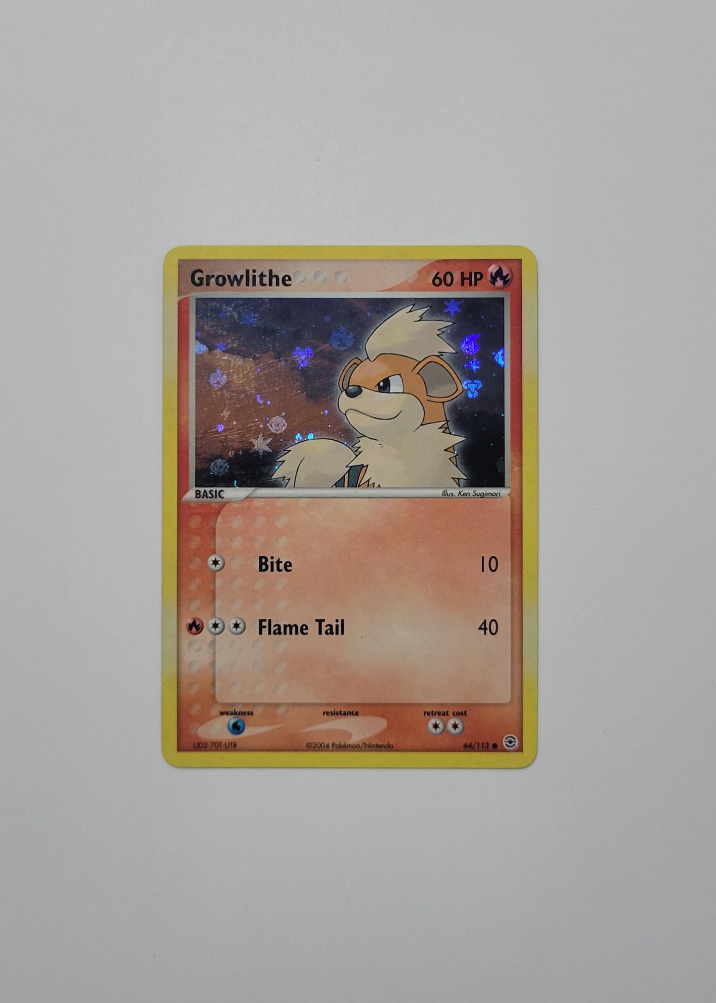 Growlithe 64/112 (Reverse Holo) - EX FireRed & LeafGreen