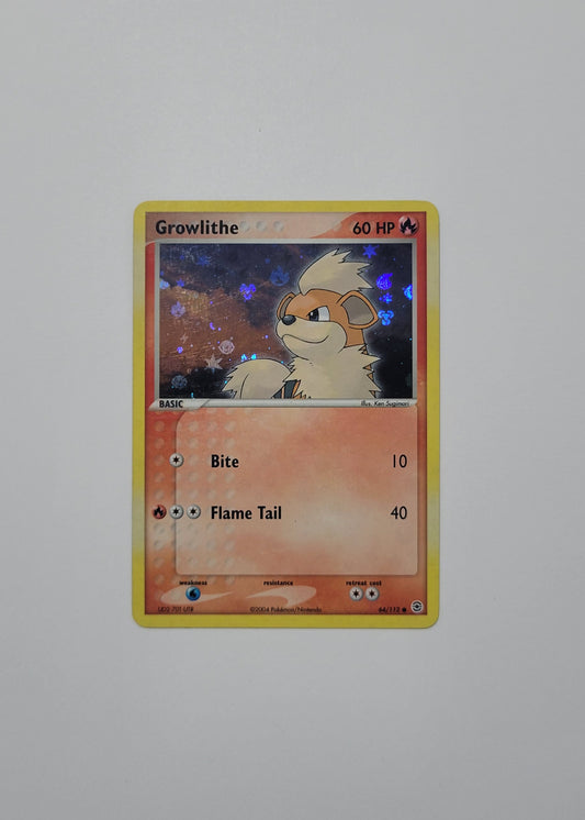 Growlithe 64/112 (Reverse Holo) - EX FireRed & LeafGreen