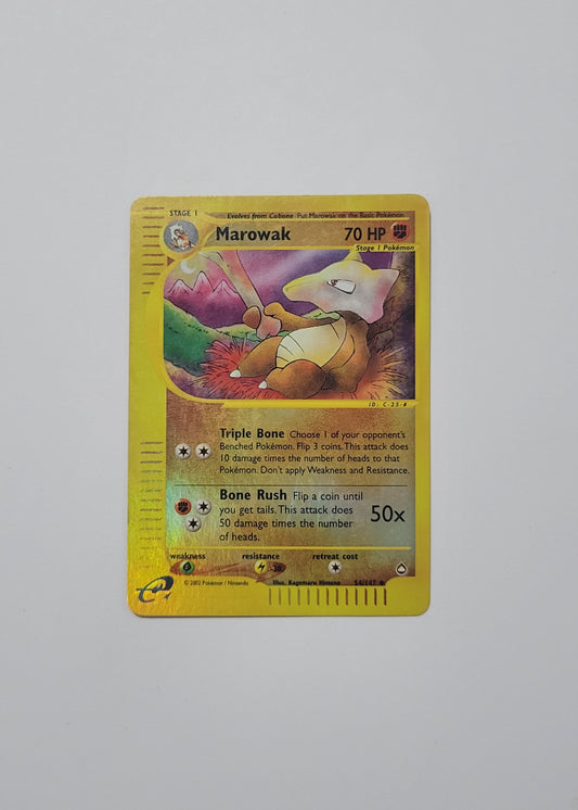Marowak 54/147 (Reverse Holo) - Aquapolis
