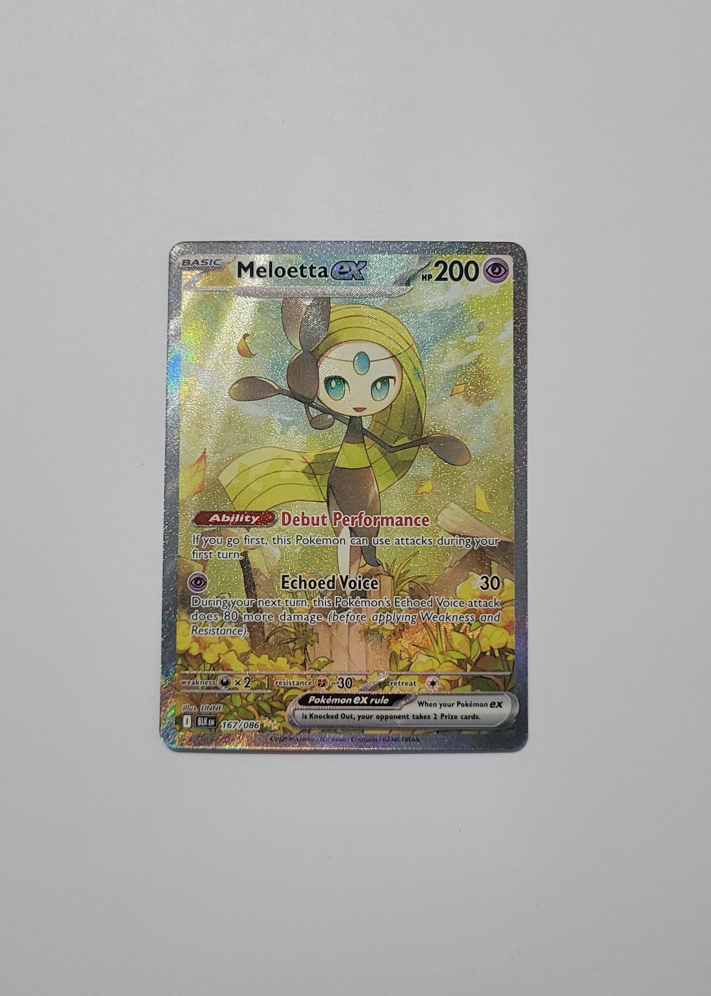 Meloetta 167/086 - Black Bolt