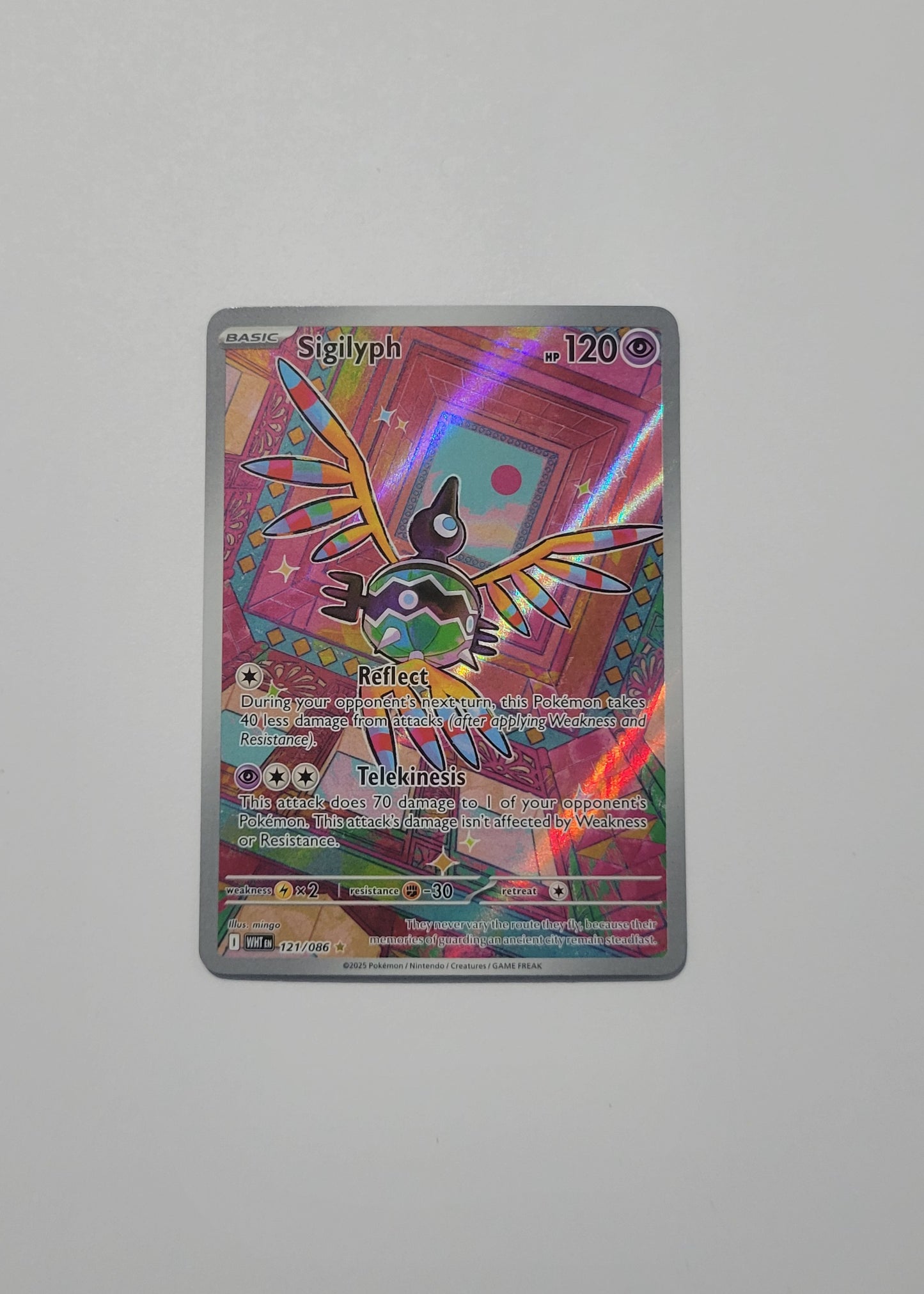 Sigilyph 121/086 - White Flare