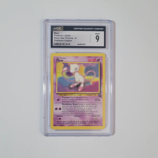 Mew 8 - Black Star Promo - CGC 9