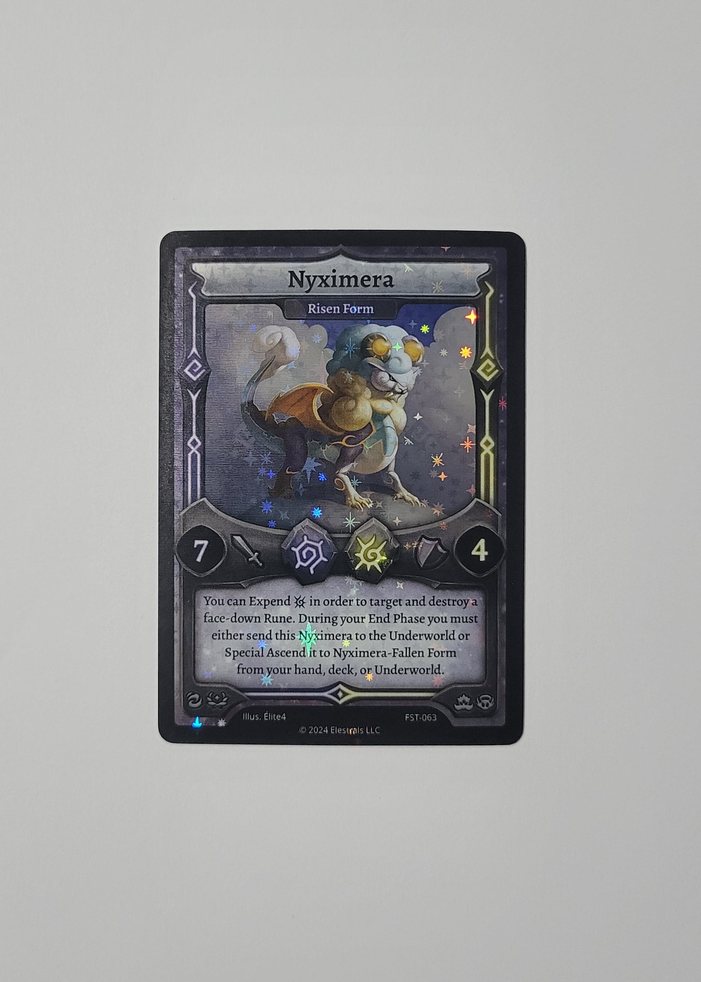 Nyximera: Risen Form FST-063 (Holo) - Divine Champions: Firestorm