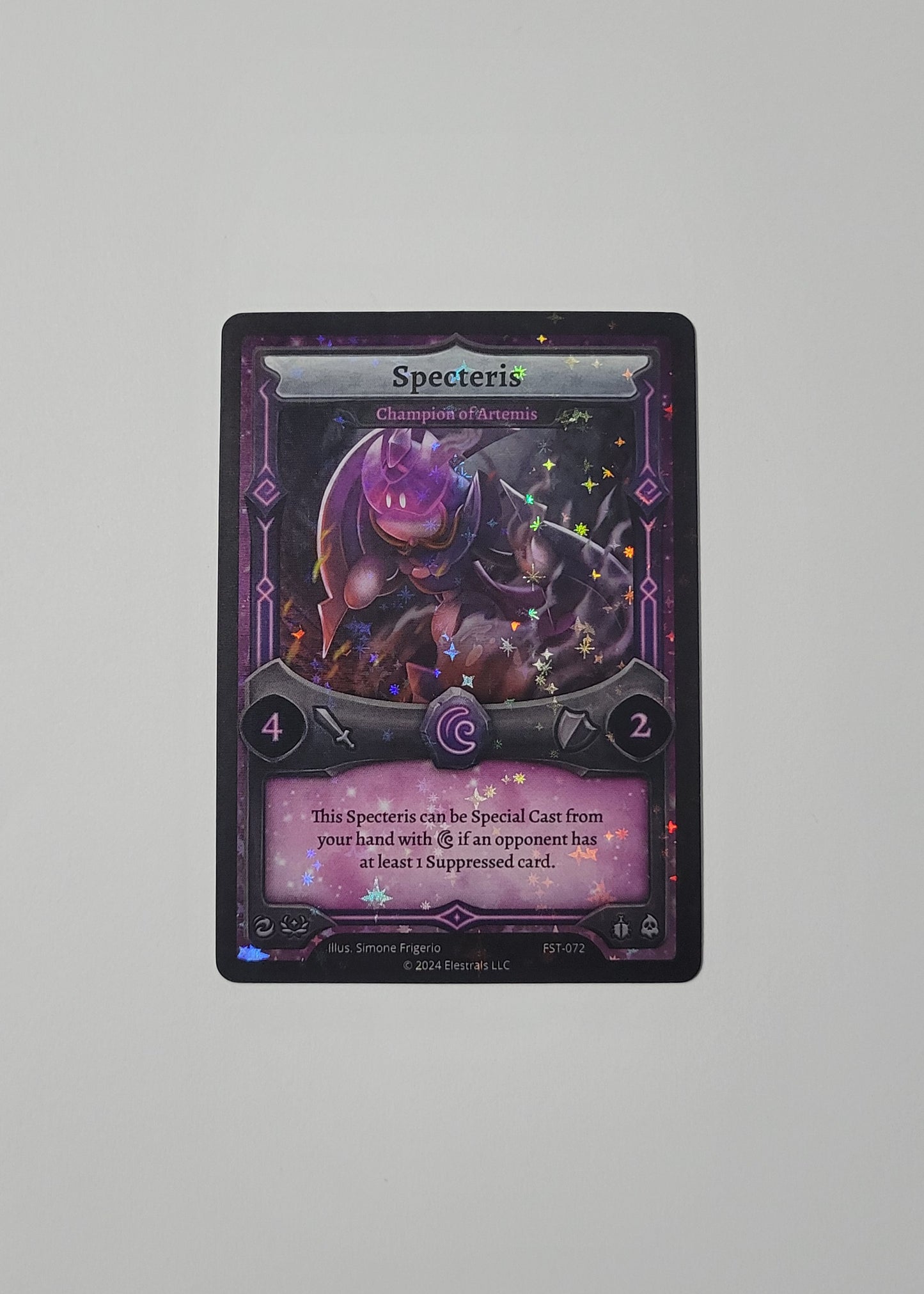 Specteris: Champion of Artemis FST-072 (Holo) - Divine Champions: Firestorm