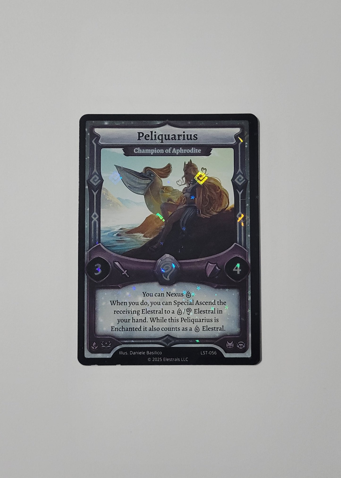 Peliquarius: Champion of Aphrodite LST-056 (Reverse Holo) - Divine Champions: Lifestream