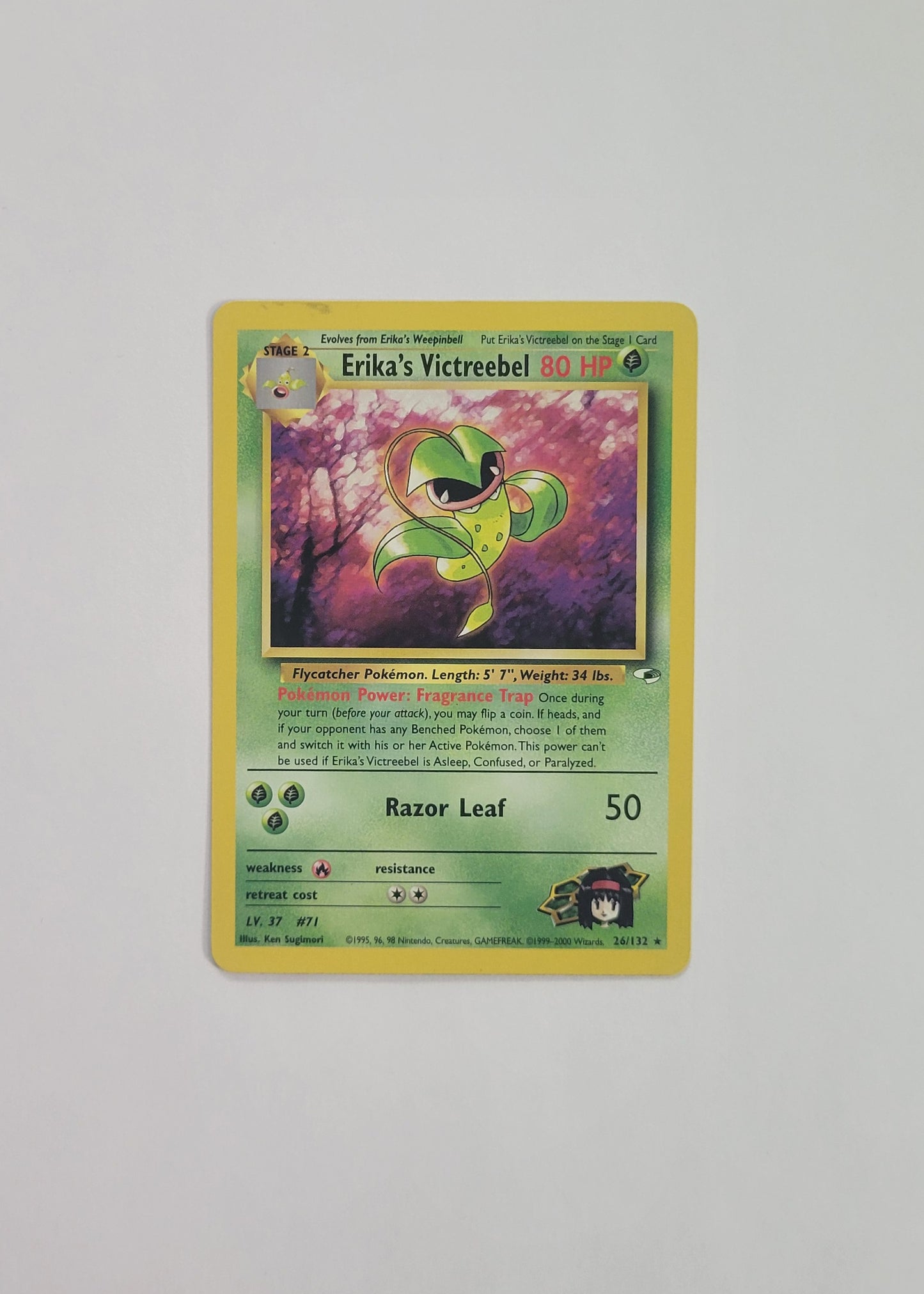 Erika's Victreebel 26/132 (Non-Holo) - Gym Heroes