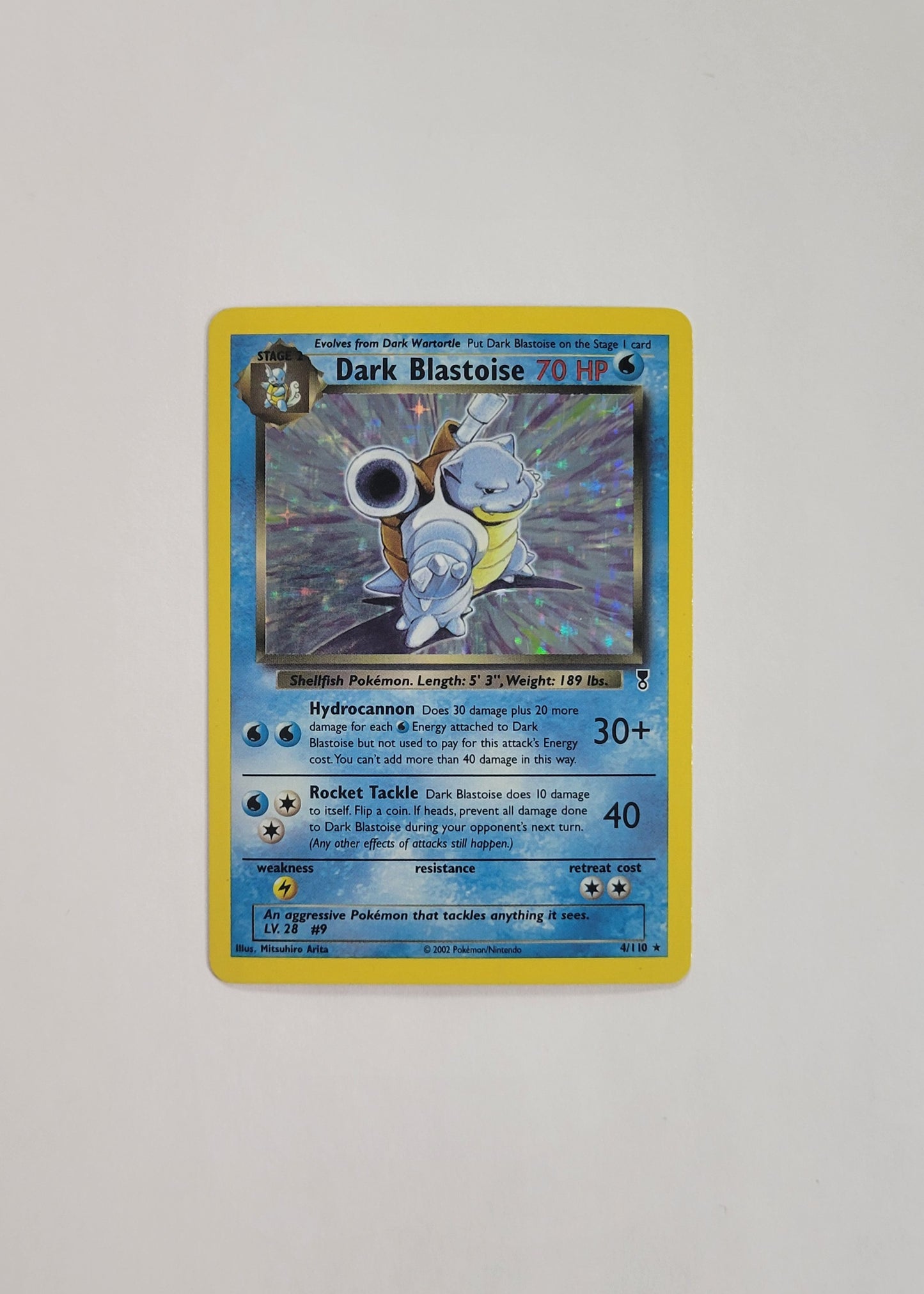 Dark Blastoise 4/110 (Holo) - Legendary Collection