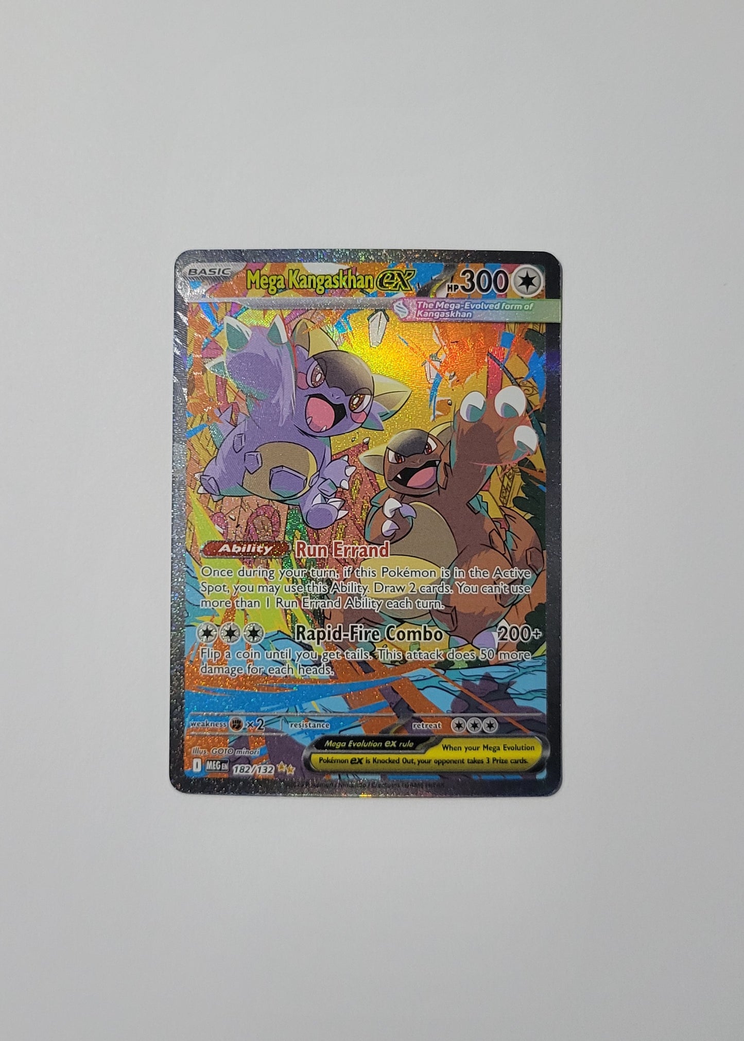 Mega Kangaskhan ex 182/132 - Mega Evolution Base Set