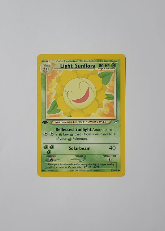 Light Sunflora 72/105 - Neo Destiny (1st Edition)