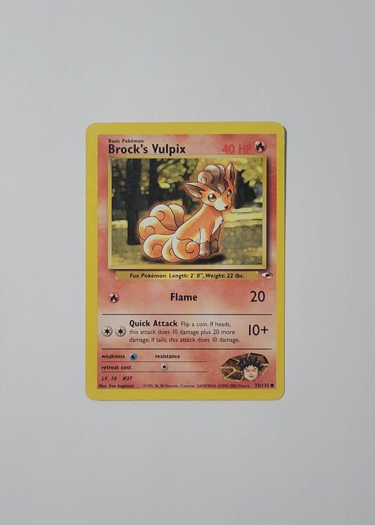 Brock's Vulpix 73/132 - Gym Heroes
