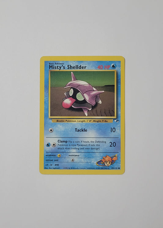 Misty's Shellder 89/132 - Gym Heroes