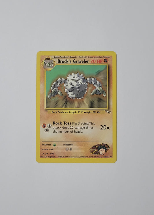Brock's Graveler 40/132 - Gym Heroes