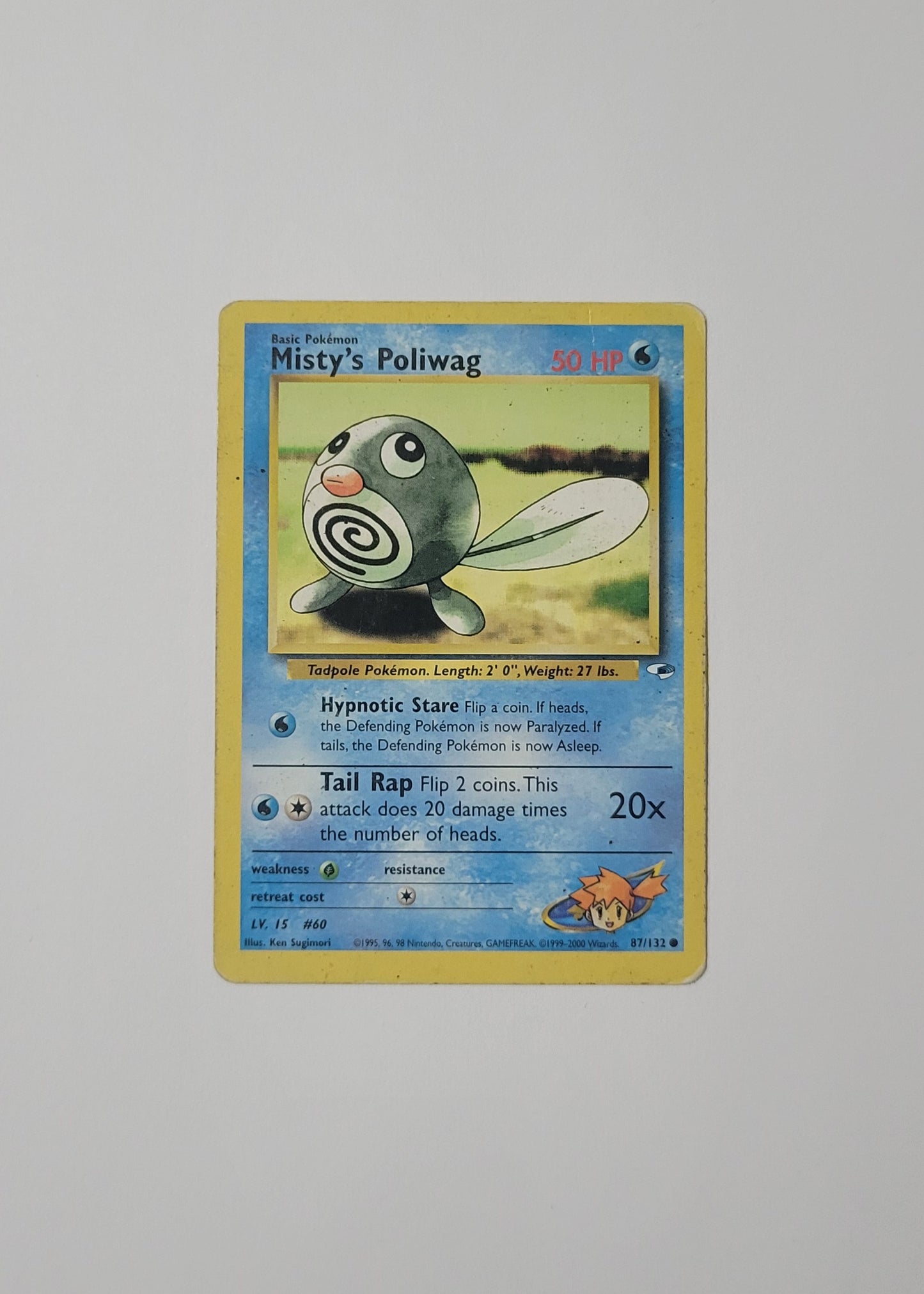 Misty's Poliwag 87/132 - Gym Heroes