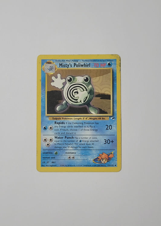 Misty's Poliwhirl 53/132 - Gym Heroes
