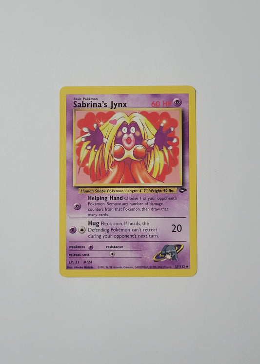Sabrina's Jynx 57/132 - Gym Challenge