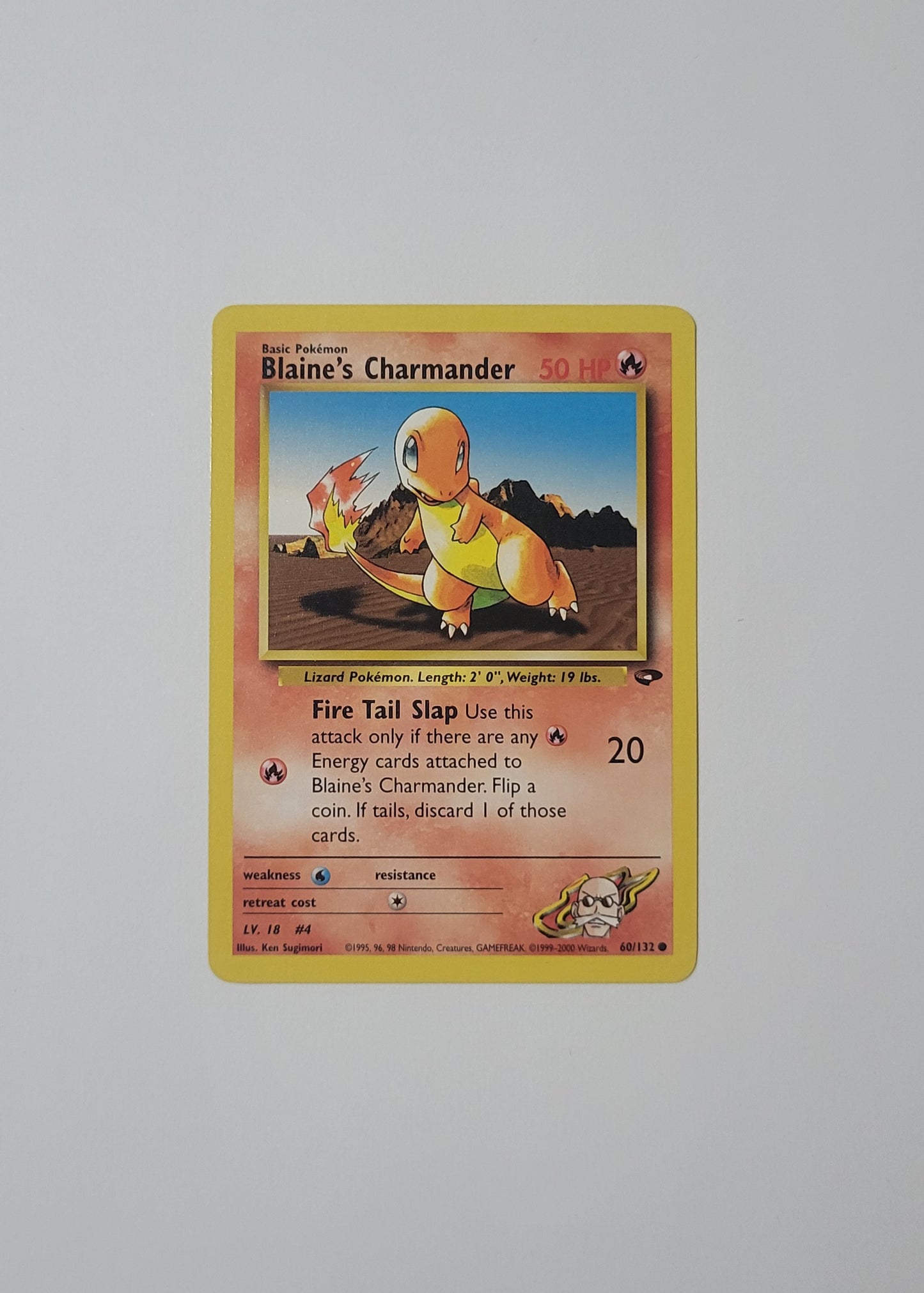 Blaine's Charmander 60/132 - Gym Challenge
