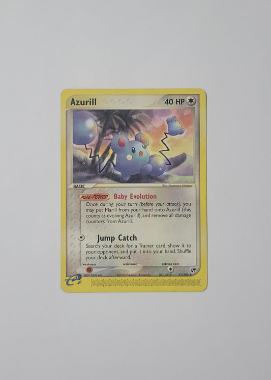 Azurill 31/100 - EX Sandstorm