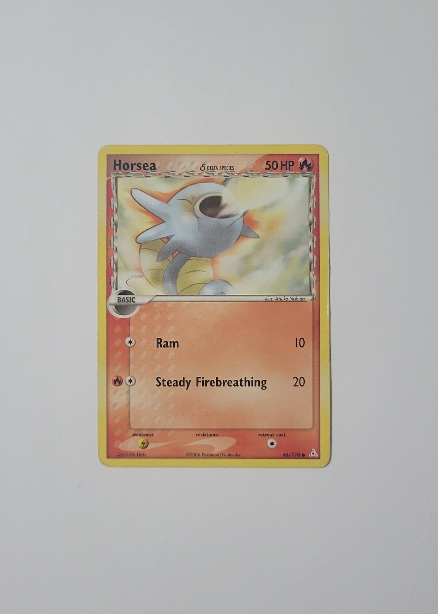 Horsea 66/110 - EX Holon Phantoms