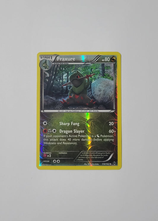 Fraxure 110/162 (Reverse Holo) - BREAKthrough