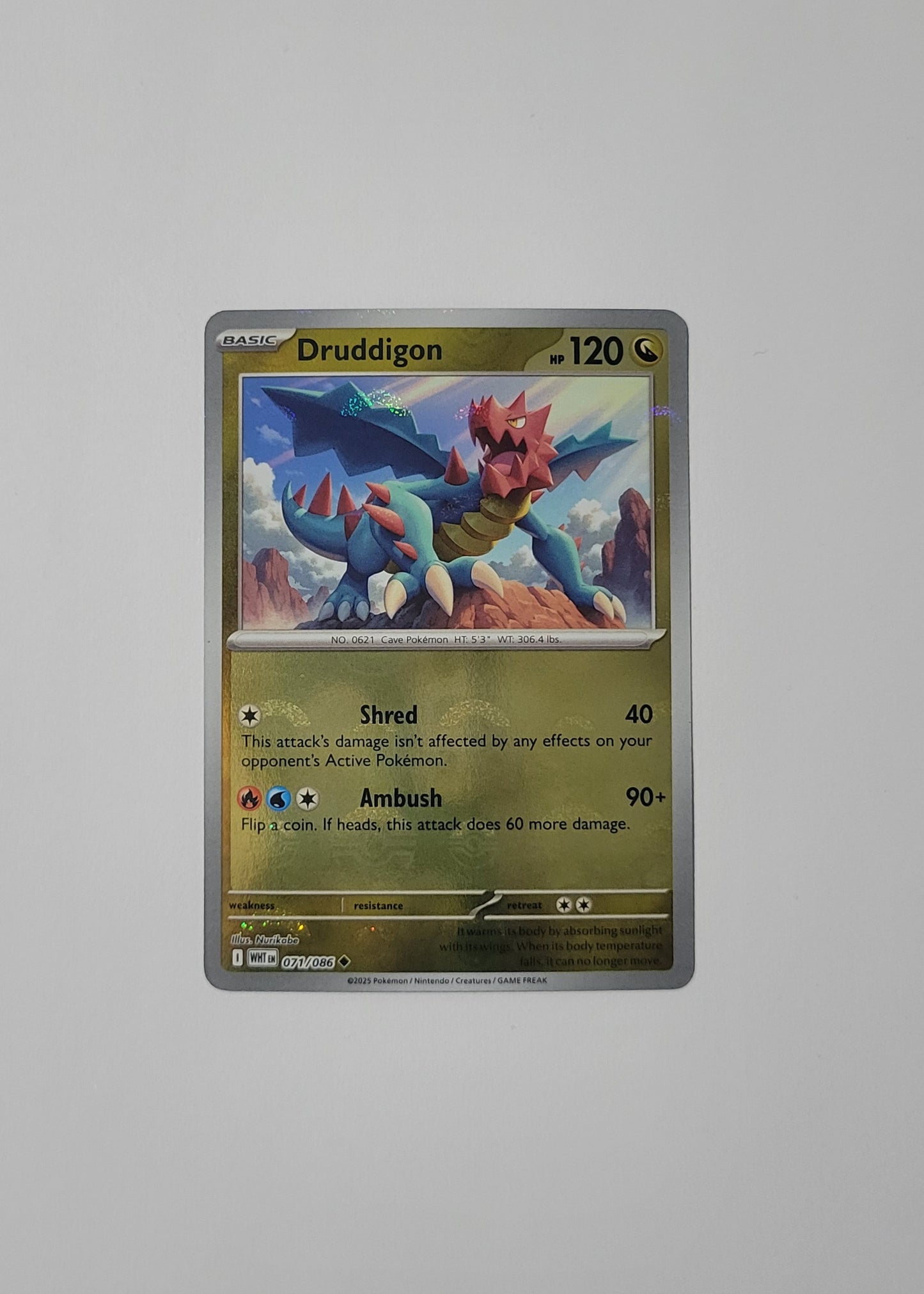 Druddigon 071/086 (Poké Ball) - White Flare