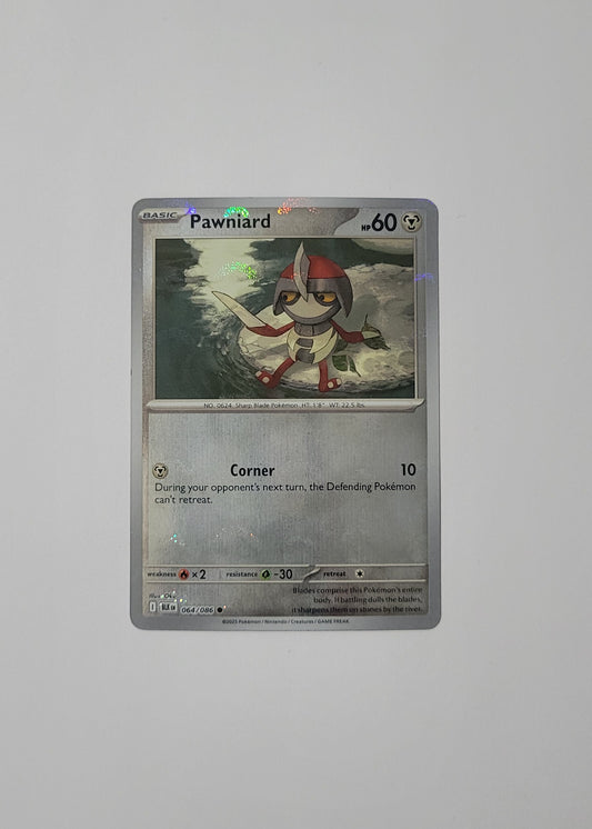 Pawniard 064/086 (Poké Ball) - White Flare