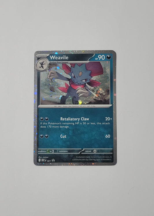 Weavile MEP021 - Black Star Promo