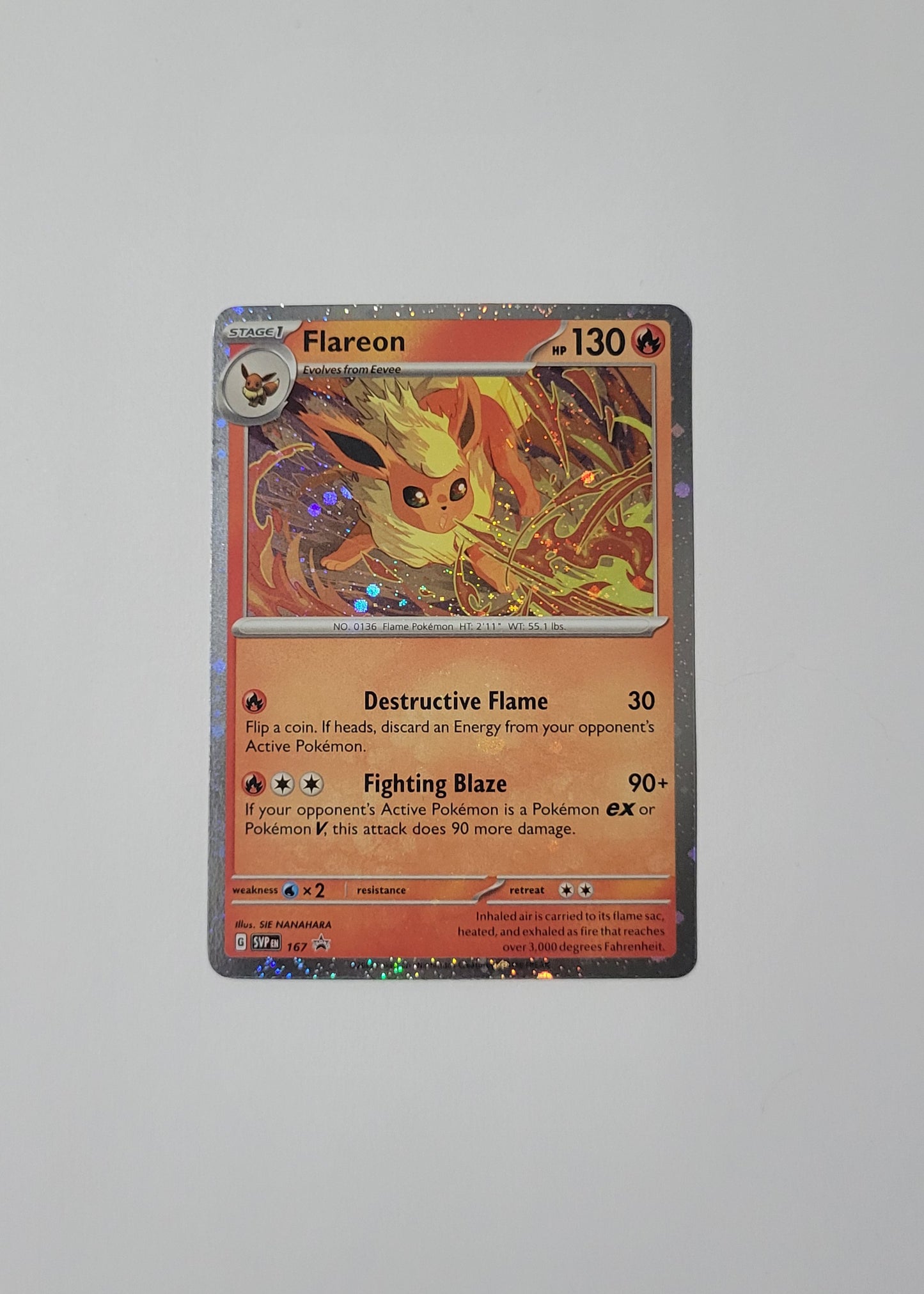 Flareon SVP167 - Black Star Promo