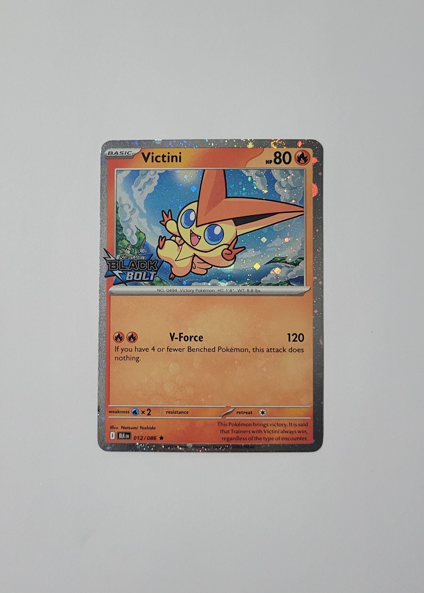 Victini 012/086 (Stamped) - Black Bolt