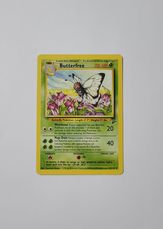 Butterfree 34/130 - Base Set 2