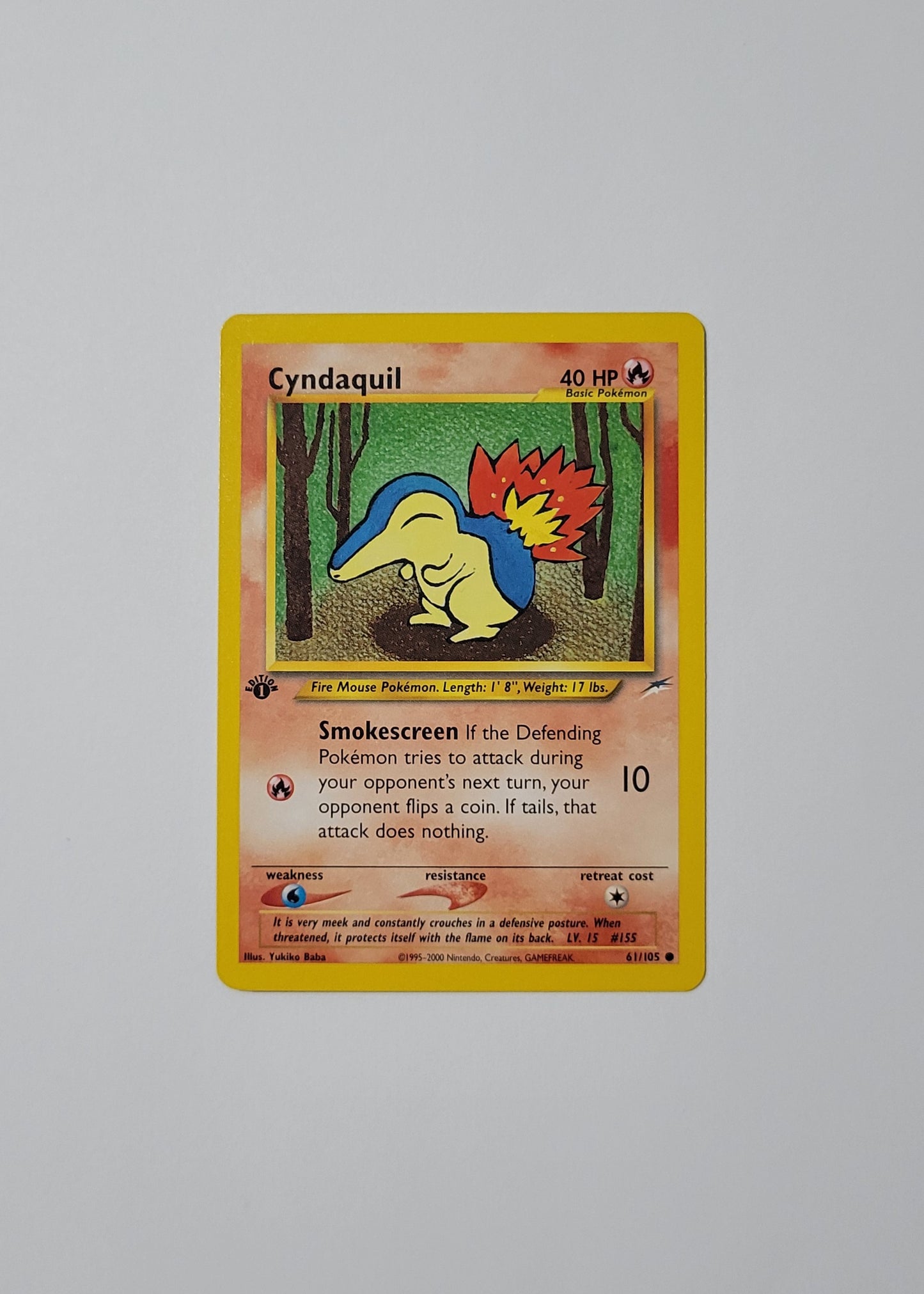 Cyndaquil 61/105 - Neo Destiny (1st Edition)