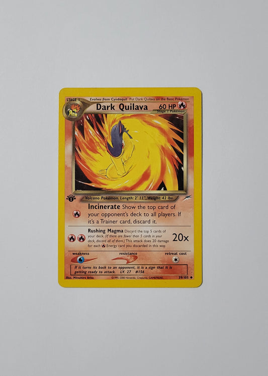 Dark Quilava 39/105 - Neo Destiny (1st Edition)