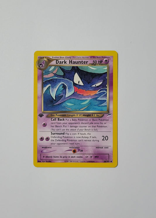 Dark Haunter 36/105 - Neo Destiny (1st Edition)