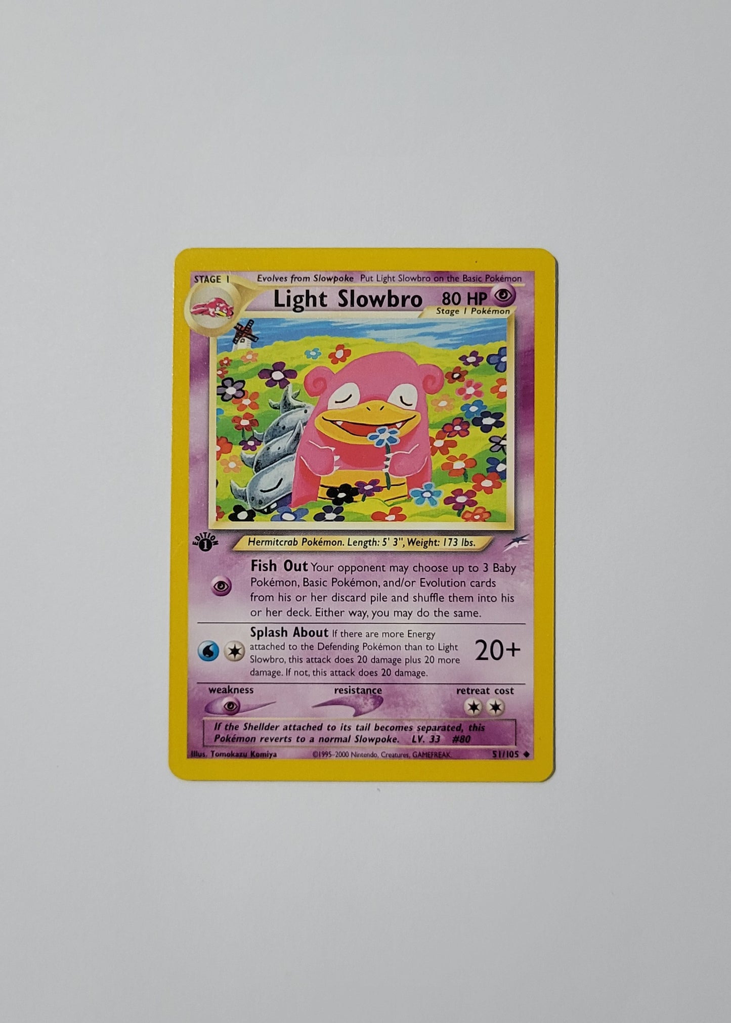 Light Slowbro 51/105 - Neo Destiny (1st Edition)