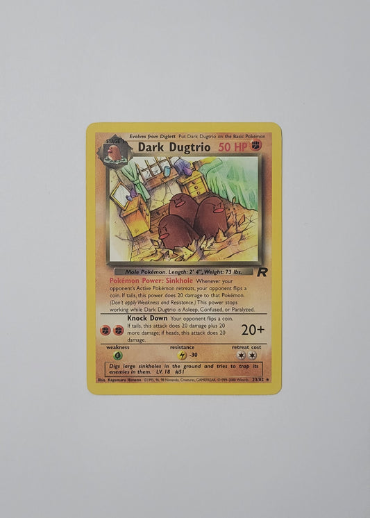 Dark Dugtrio 23/82 - Team Rocket
