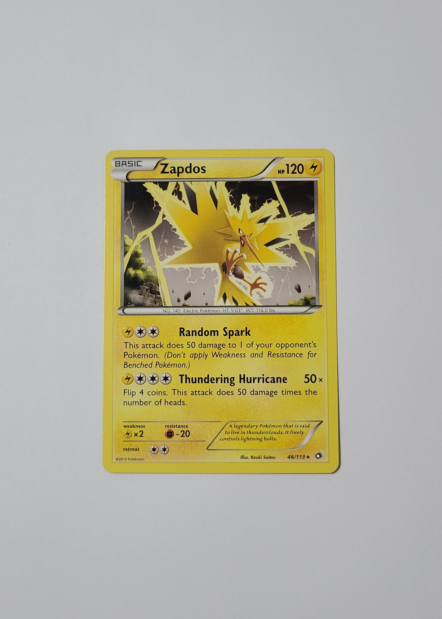 Zapdos 46/113 - Legendary Treasures
