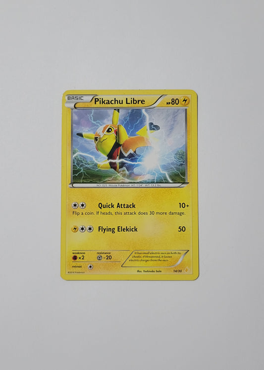 Pikachu Libre 14/30 - XY Trainer Kit: Pikachu Libre & Suicune