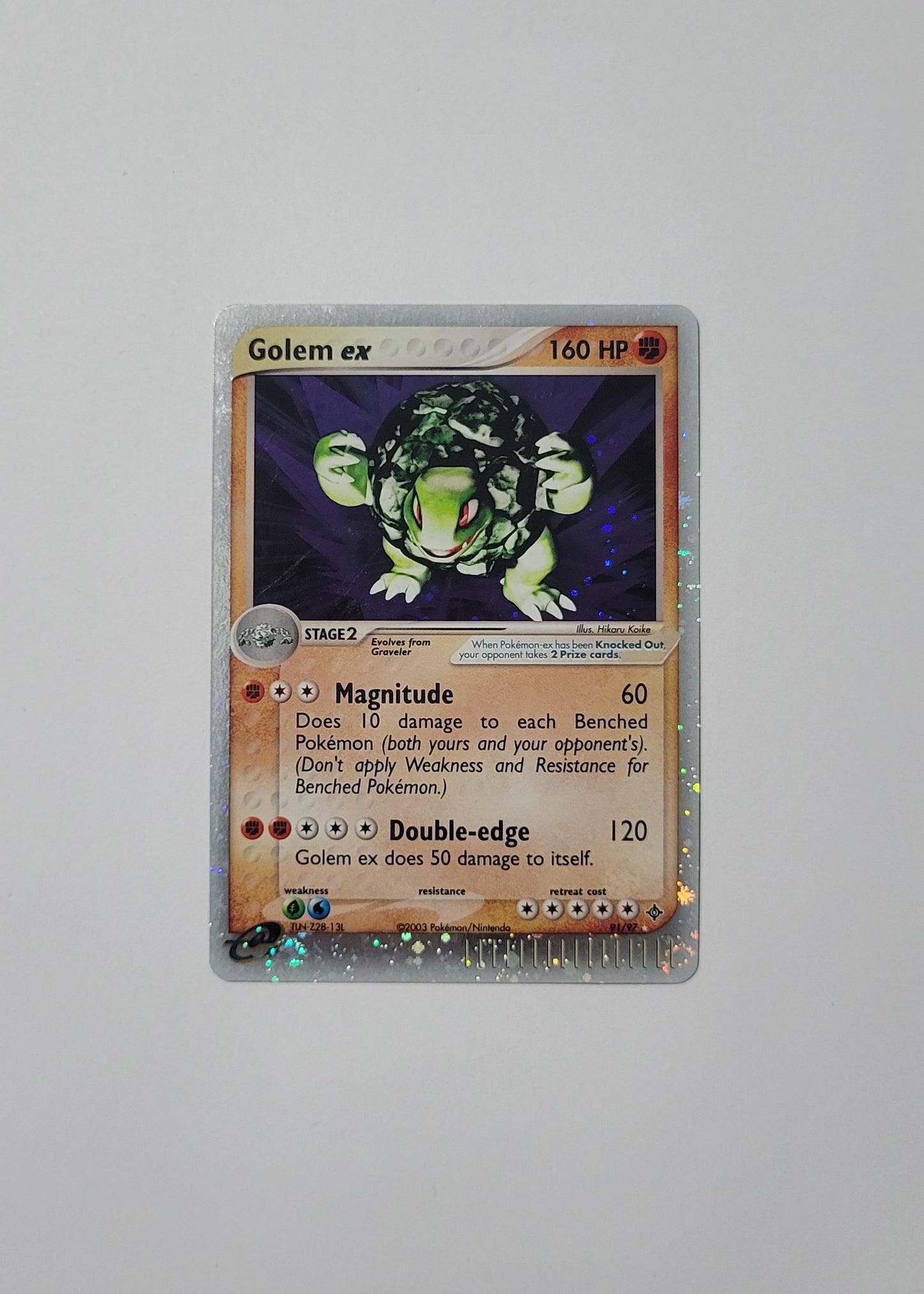 Golem ex 91/97 (Holo) - EX Dragon