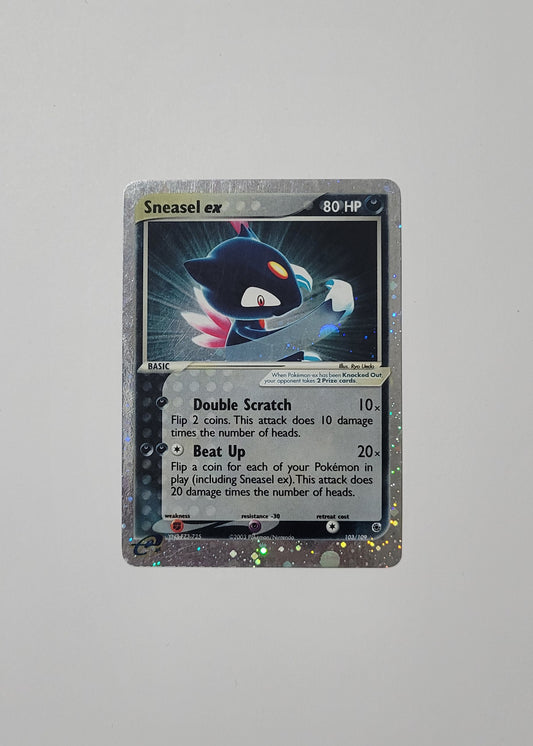 Sneasel ex 103/109 (Holo) - EX Ruby & Sapphire