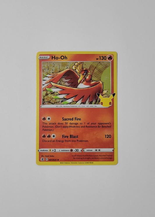 Ho-Oh 001/025 - Celebrations