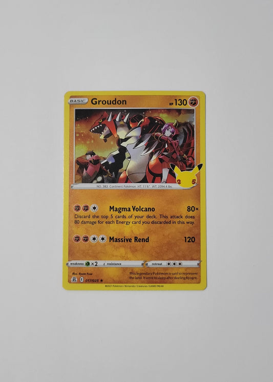 Groudon 017/025 - Celebrations