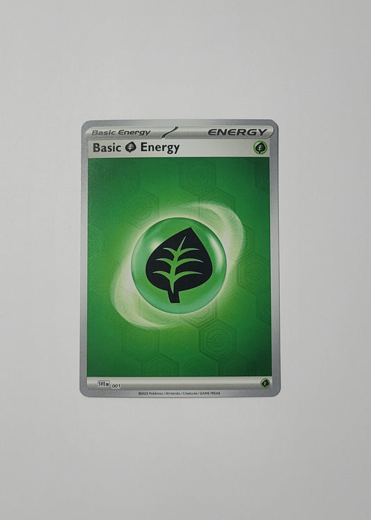 Basic Grass Energy SVE001 (Poké Ball Reverse) - Scarlet & Violet Energies